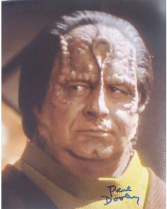 Paul Dooley signed 8x10 STAR TREK DS9 # G03
