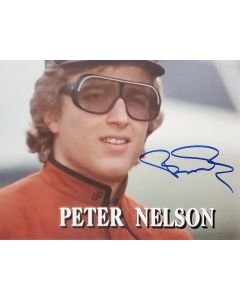Peter Nelson signed 8x10 V SERIES # G01