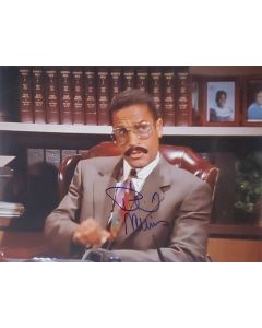 Phil Morris signed 8x10 SEINFELD # G03