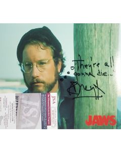 Richard Dreyfuss JAWS signed 8x10 with JSA COA # G21
