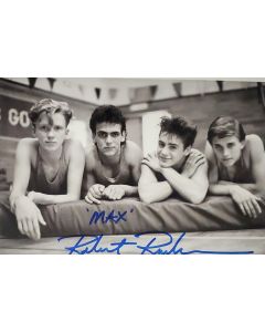 Robert Rusler signed 8x10 WEIRD SCIENCE # G04