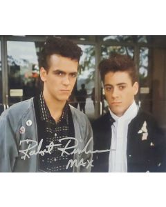 Robert Rusler signed 8x10 WEIRD SCIENCE # G08