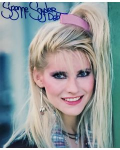 Suzanne Snyder signed 8x10 WEIRD SCIENCE # G01