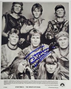 Tim Culbertson STAR TREK II WRATH OF KHAN signed 8x10 # G03