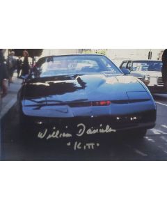 William Daniels KNIGHT RIDER signed 8x10 # G02