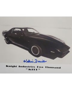 William Daniels KNIGHT RIDER signed 8x10 # G03