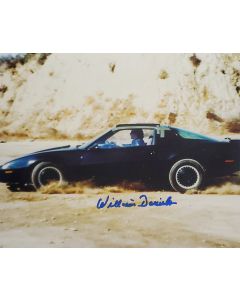 William Daniels KNIGHT RIDER signed 8x10 # G04