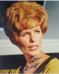 Victoria George STAR TREK signed 8x10 # G02