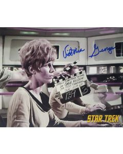 Victoria George STAR TREK signed 8x10 # G04