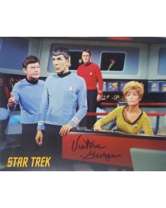 Victoria George STAR TREK signed 8x10 # G05