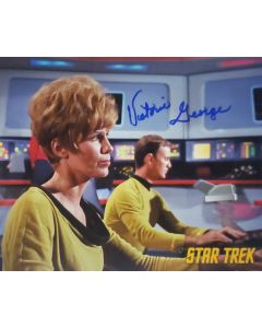 Victoria George STAR TREK signed 8x10 # G07