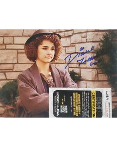 Diane Franklin BETTER OFF DEAD signed 8x10 W/JSA COA # G01