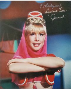 Barbara Eden I DREAM OF JEANNIE signed 8x10 Personalized inscription # G11
