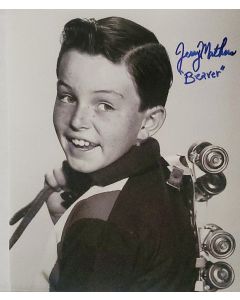 Jerry Mathers LEAVE IT TO BEAVER signed 8x10 w/CHARACTER NAME! # G02