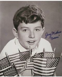 Jerry Mathers LEAVE IT TO BEAVER signed 8x10 w/CHARACTER NAME! # G08