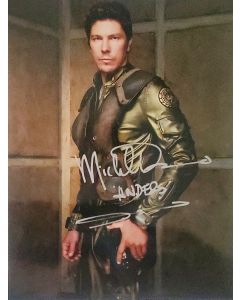 Michael Trucco BATTLESTAR GALACTICA signed 8x10 # G01