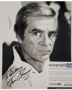 Tim O'Connor BUCK ROGERS signed 8x10 w/ACOA COA # G01