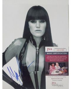 Malin Akerman THE WATCHMEN signed 8x10 w/jsa coa # G01