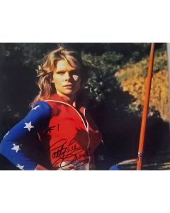 Cathy Lee Crosby WONDER WOMAN signed 8x10 # G01