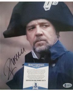 Russell Crowe signed 8x10 LES MISERABLES w/Beckett coa # G01