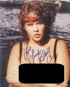 Linda Blair THE EXORCIST signed 8x10 NUDE # G03