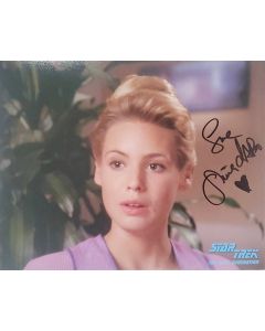Olivia D'Abo STAR TREK signed 8x10 # G01