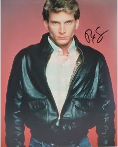Rex Smith STREET HAWK signed 8x10 # G03