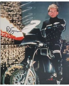 Rex Smith STREET HAWK signed 8x10 # G04