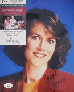 Carol Potter signed 8x10 BEVERLY HILLS 90210 w/JSA COA # G01