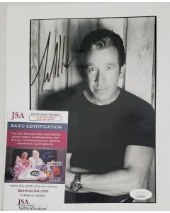 Tim Allen HOME IMPROVEMENT signed 8x10 w/JSA COA # G01