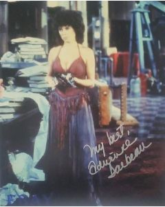 Adrienne Barbeau ESCAPE FROM NEW YORK signed 8x10  # G02