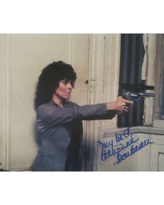 Adrienne Barbeau ESCAPE FROM NEW YORK signed 8x10  # G08