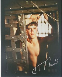 C. Thomas Howell THE OUTSIDERS signed 8x10 # G06
