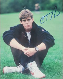C. Thomas Howell E.T./ OUTSIDERS signed 8x10 # G12