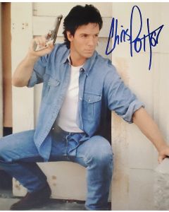 Chris Potter KUNG-FU THE LEGEND CONTINUES signed 8x10 # G10