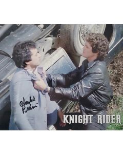 Charlie Picerini KNIGHT RIDER signed 8x10 # G01