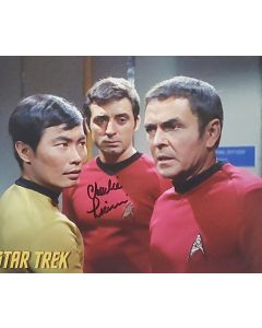 Charlie Picerini STAR TREK signed 8x10 # G08