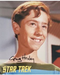 Craig Huxley (STAR) TREK signed 8x10 # G02
