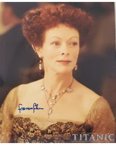 Frances Fisher TITANIC Signed 8X10 Photo #10
