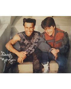 Gary Morgan BACK TO THE FUTURE signed 8x10 #2