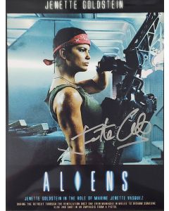 Jenette Goldstein ALIENS 1986 Signed 8X10 Photo #3