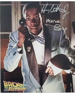 Harry Waters Jr. BACK TO THE FUTURE signed 8x10 # 4
