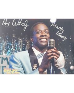 Harry Waters Jr. BACK TO THE FUTURE signed 8x10 # 5