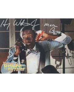 Harry Waters Jr. BACK TO THE FUTURE signed 8x10 # 7