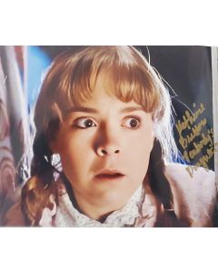 Katherine Britton BACK TO THE FUTURE 1985 Signed 8X10 Photo #1
