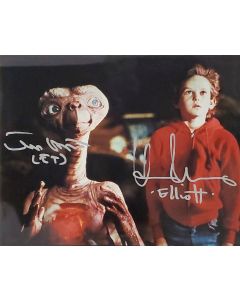Matthew Demeritt & Henry Thomas E.T. signed 8X10 Photo # 2