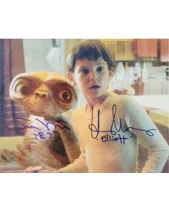 Matthew Demeritt & Henry Thomas E.T. signed 8X10 Photo # 3