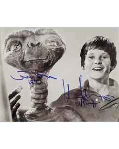 Matthew Demeritt & Henry Thomas E.T. signed 8X10 Photo # 4