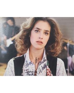 Claudia Wells BACK TO THE FUTURE signed 8X10 Photo