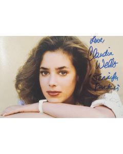 Claudia Wells BACK TO THE FUTURE signed 8X10 Photo #7
